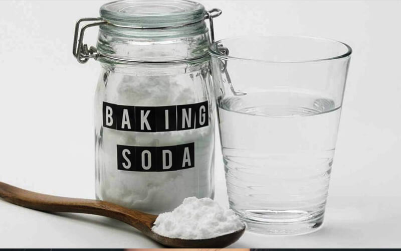 Cách triệt lông bằng baking soda và nước