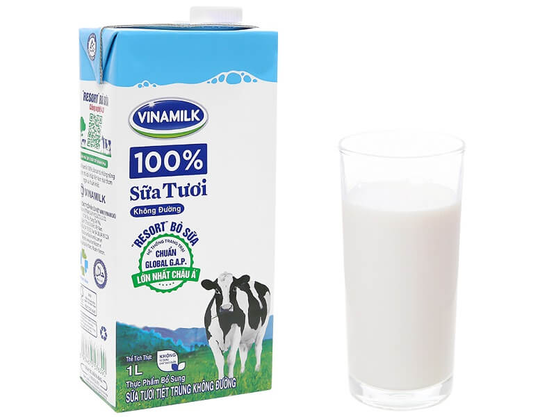 uống sữa tươi không đường có tác dụng gì