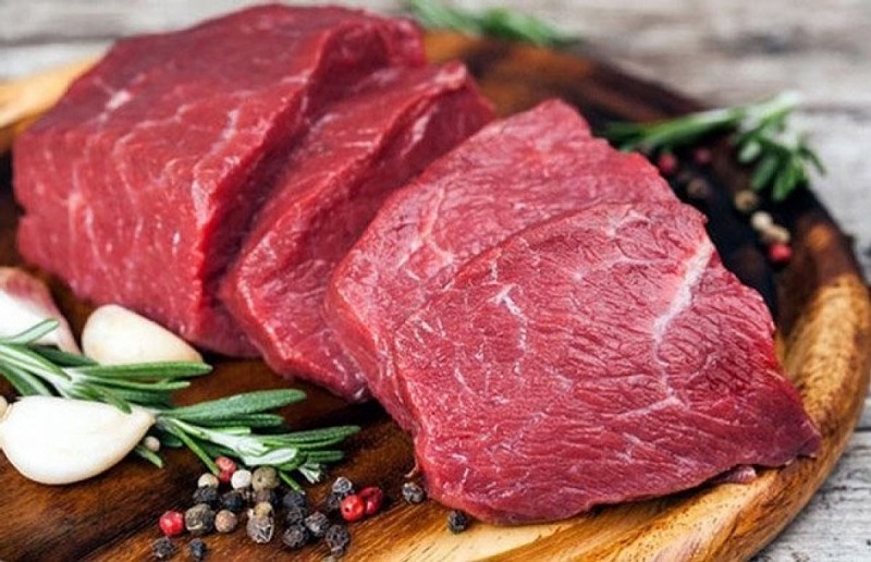 Thịt bò sẽ khiến các vết thương hở bị thâm tím, sậm màu và để lại sẹo mất thẩm mỹ
