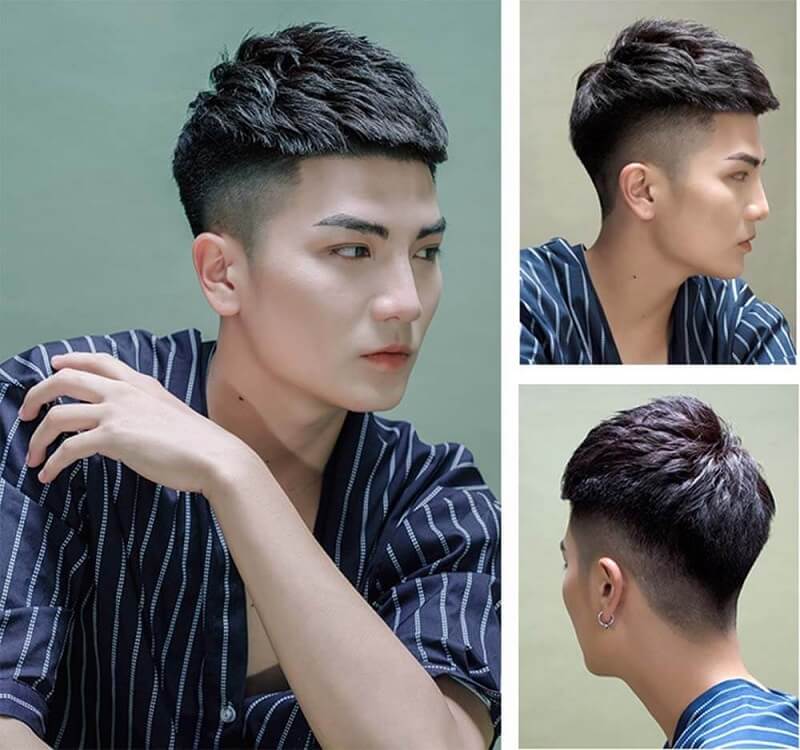 Hơn 100 ảnh về kiểu tóc nam ngắn châu á  daotaoneceduvn