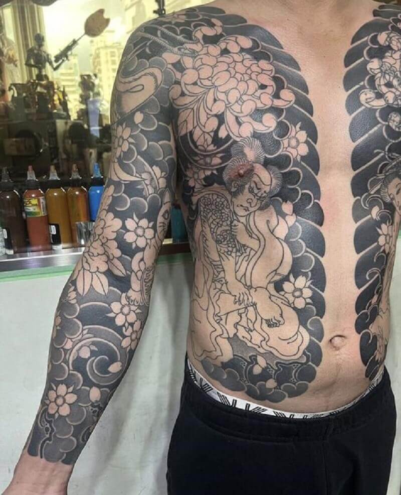 99+ hình xăm Yakuza: đẹp, độc chất, ý nghĩa 7