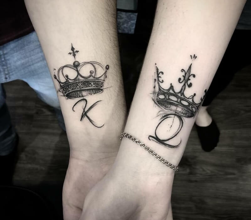 Mách nhỏ những mẫu xăm đẹp cho các cặp đôi để luôn cảm thấy ấm áp   Matching tattoos Matching couple tattoos Friend tattoos
