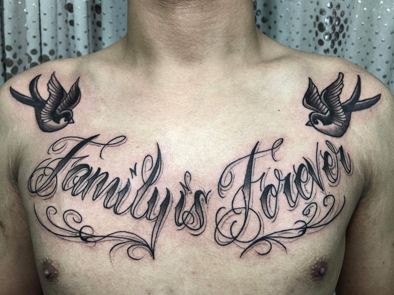 Family tattoo text tattoo tattoo girl hình xăm Family hình xăm chữ vị  trí xăm chữ đẹp Hà Nội  Hình xăm gia đình Hình xăm Mini tattoos
