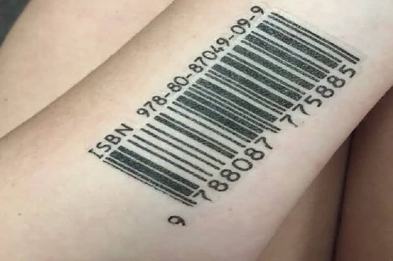 Lịch sử giá Hình xăm dán tatoo mã vạch  miếng dán hình xăm đẹp dành cho nữ  cập nhật 82023  BeeCost