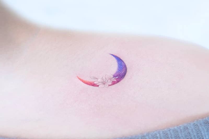 Ý nghĩa hình xăm mặt trăng  Owl Ink Studio  Xăm Hình Nghệ Thuật