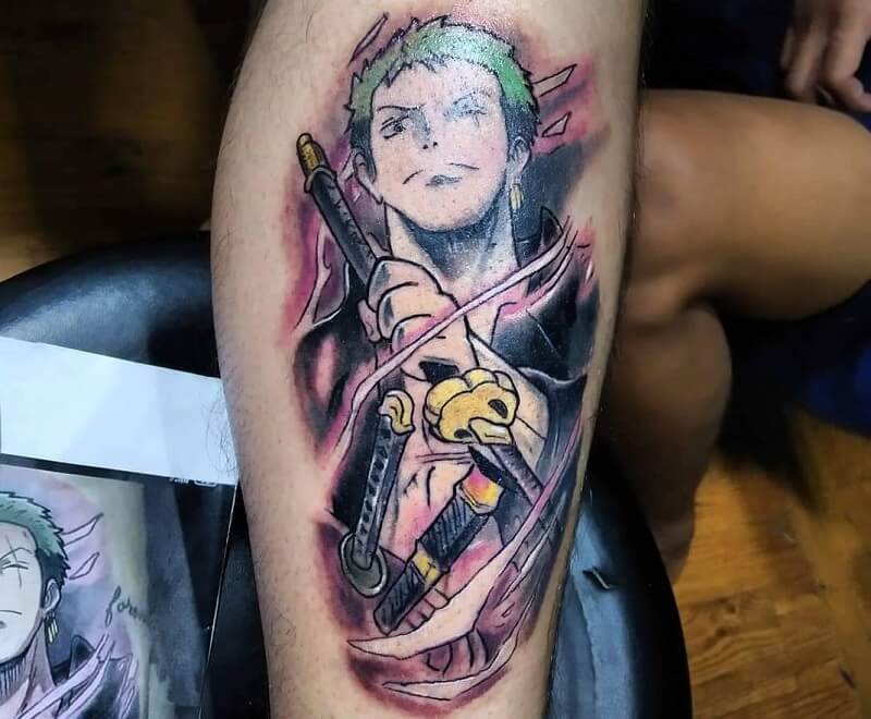 Pin de Akila em One Piece  Tatuagens de anime Tatuagens únicas Tatuagem  de caneta