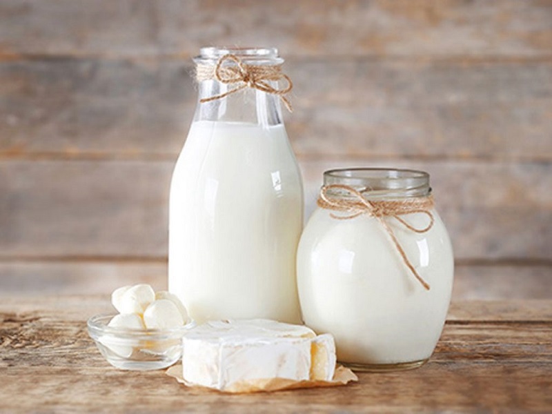 Sữa tươi có thể thay nước trong những ngày đầu phun môi