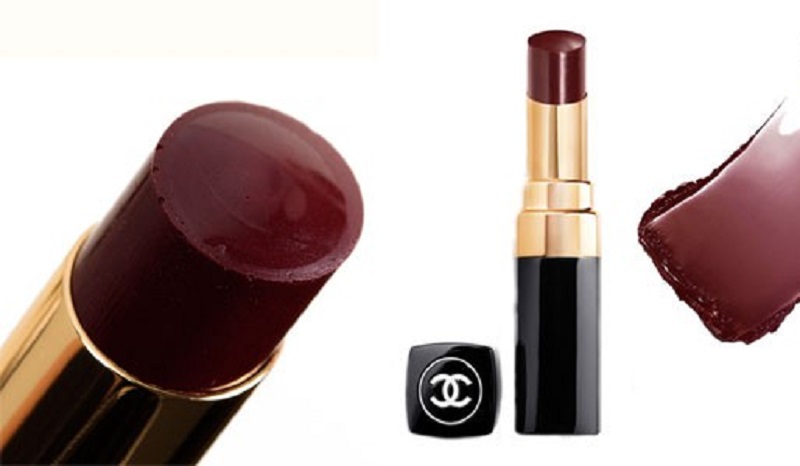 Son Chanel Rouge Coco Shine màu 128 Noir Moderne