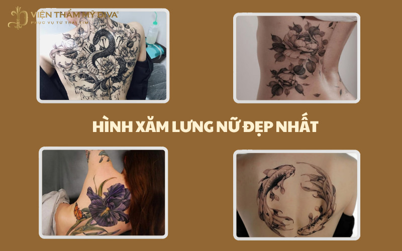 101+ Hình Xăm Lưng Nữ Đẹp Và Gợi Cảm Nhất