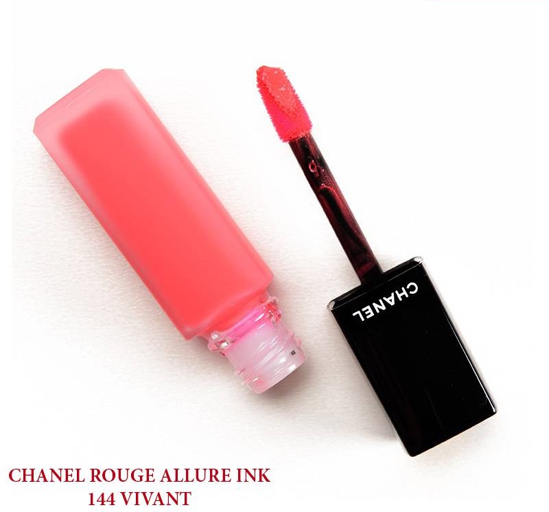 Son Chanel Rouge Allure Ink 144 Vivant Màu Cam San Hô  sonchanelvn