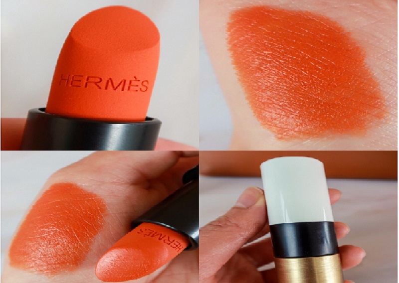 Son Hermes 33 Orange Boite - Màu cam tươi nổi bật