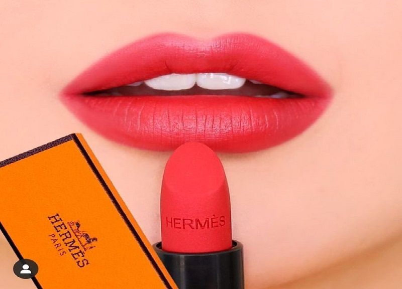 Son Hermes 46 Rouge Exotique - Hồng cam san hô nhẹ nhàng