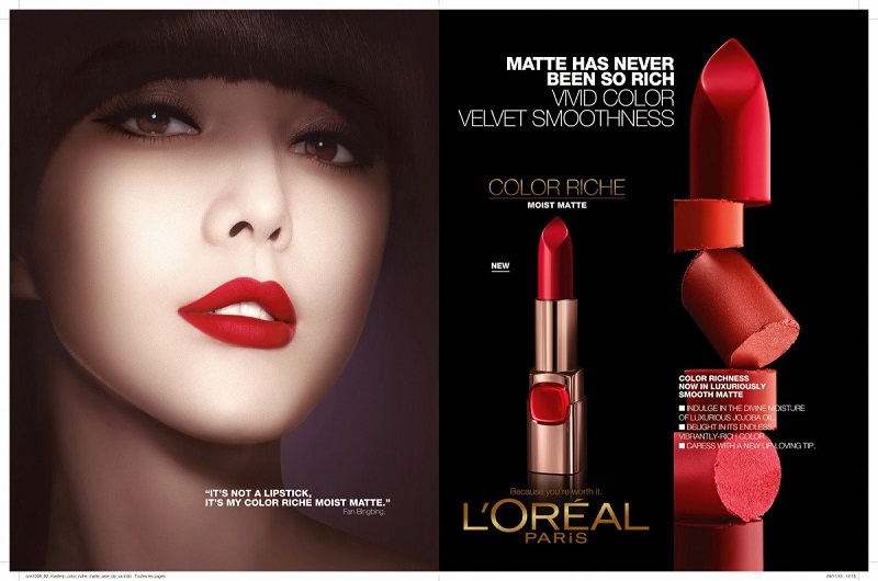 Loreal là một thương hiệu mỹ phẩm nổi tiếng đình đám đến từ Pháp