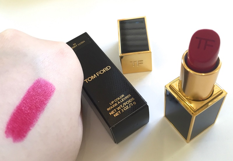 Son Tom Ford 10 đỏ hồng chính là chất son lì có dưỡng mềm mịn siêu đỉnh