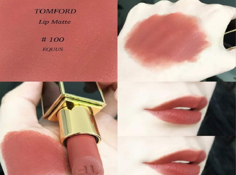 Son Tom Ford 100 có màu cam đất đẹp dịu dàng