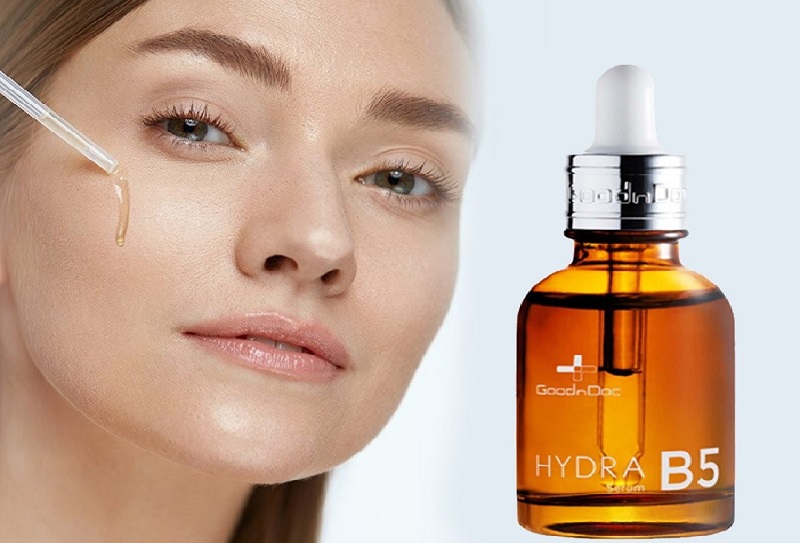 Serum B5 Goodndoc có kết cấu dạng lỏng nên khả năng thẩm thấu vào da rất nhanh