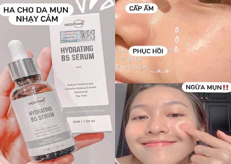 Serum B5 Mediphar dùng có tốt không?