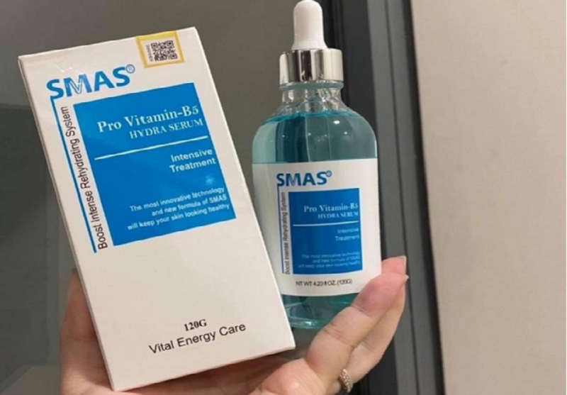 Serum B5 Smas được thiết kế khá đơn giản như những sản phẩm serum khác