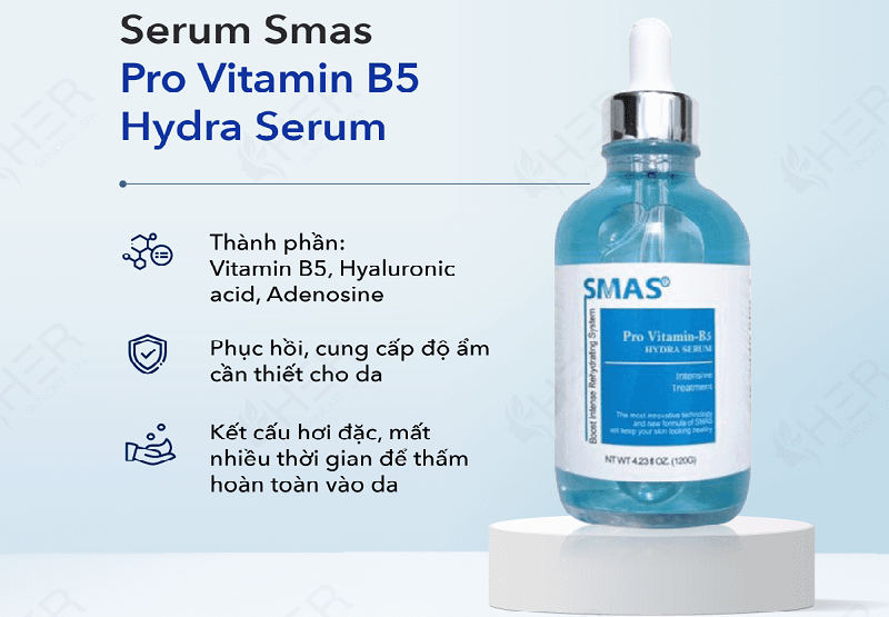 Thành phần serum B5 Smas đều tự nhiên