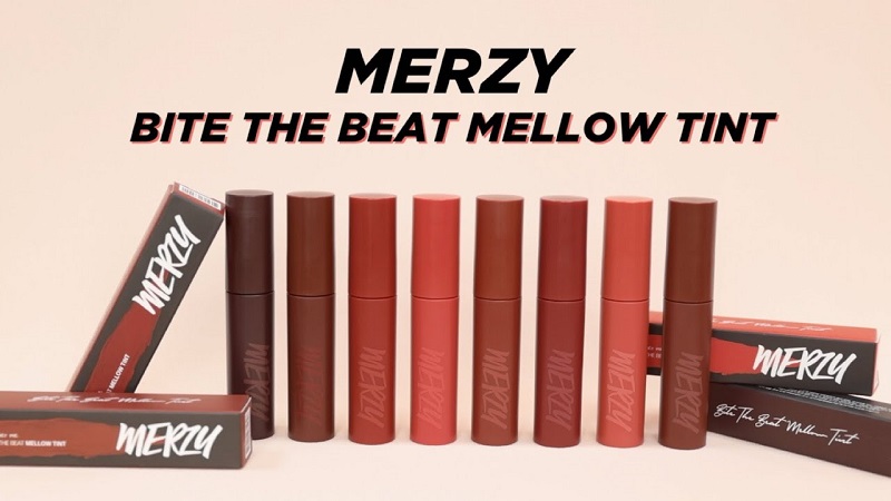 Tất cả màu son Merzy Bite The Beat Mellow Tint