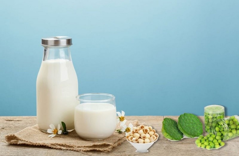 Cách làm sữa hạt giảm cân từ hạt sen