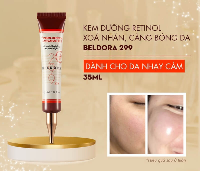 kem dưỡng retinol