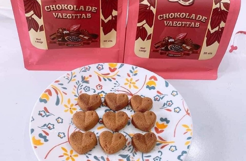 Kẹo hỗ trợ giảm cân Chokolade Vaegttab