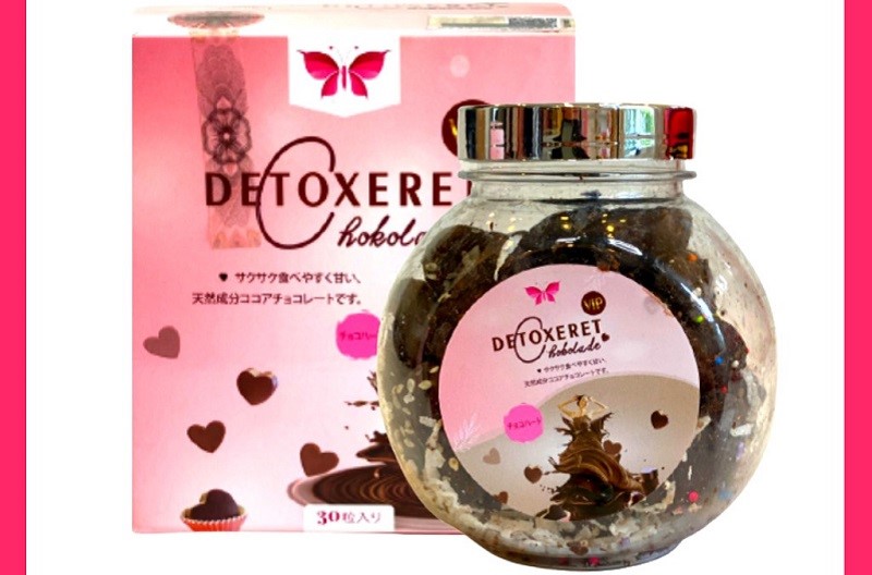 Kẹo giúp giảm cân Detoxeret Chokolade từ Việt Nam