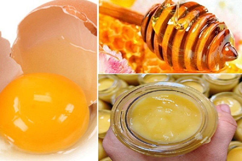 Cách trị môi bé bị thâm bằng sữa ong chúa và trứng gà