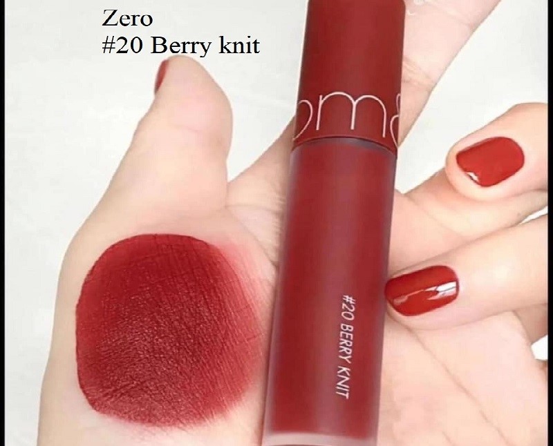 Son Kem Romand 20 Berry Kint có độ bám màu cao