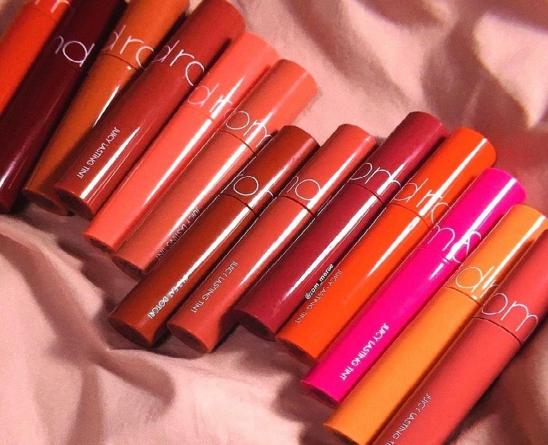 Son bóng Romand Juicy Lasting Tint có giá bán bao nhiêu? Mua ở đâu?