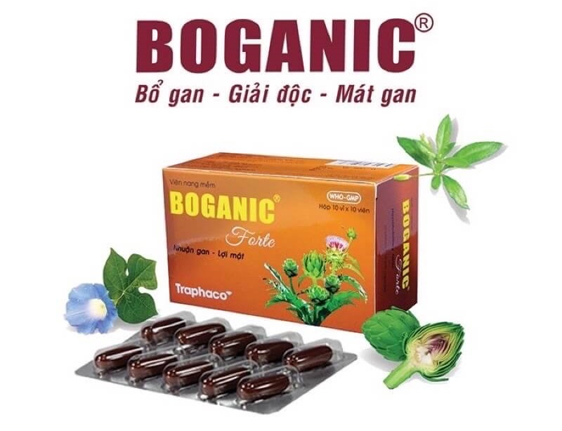 Thuốc mát gan Boganic