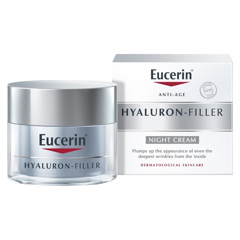 Kem chống lão hóa da ban đêm Eucerin Anti-Age Hyaluron Filler Night Cream