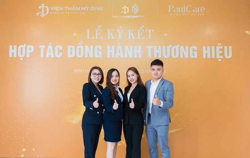 Viện thẩm mỹ DIVA ký kết hợp tác đồng hành thương hiệu cùng Mỹ phẩm Paulcare 8