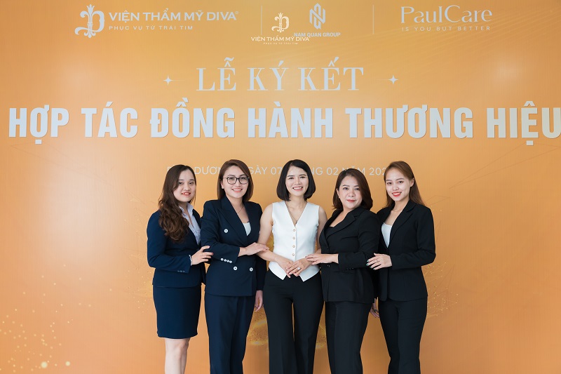 Viện thẩm mỹ DIVA ký kết hợp tác đồng hành thương hiệu cùng Mỹ phẩm Paulcare 6