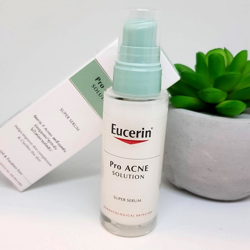 Serum trị mụn đầu đen dịu nhẹ của Đức Eucerin ProAcne Super