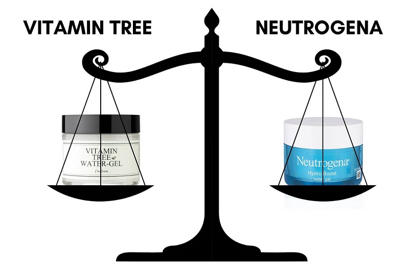 So sánh Vitamin Tree Water Gel và Neutrogena Hydro Boost loại nào dưỡng ẩm tốt hơn?