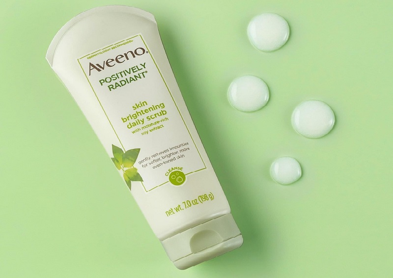 Tẩy tế bào chết Aveeno Positively Radiant Skin Brightening Daily Scrub