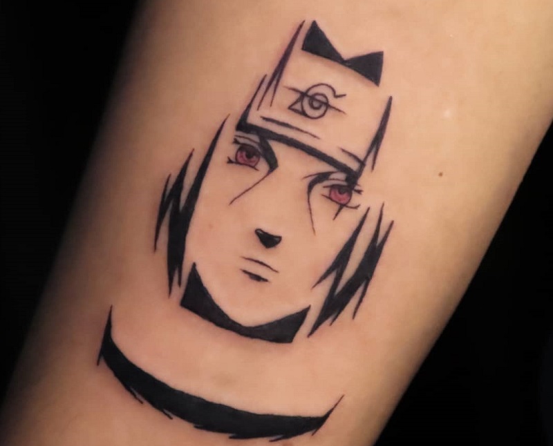 sharingan tattoo I did while down in Ontario this week Special thanks to  mrpinksxx and the kingsink crew for being so hospitable  Instagram