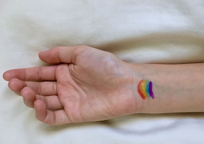 Hình xăm LGBT mini nổi bật