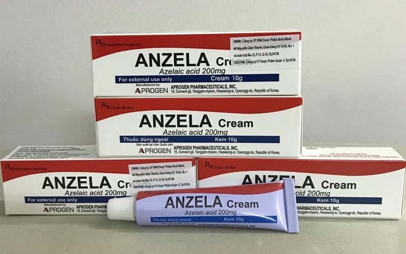  Kem trị mụn ở hiệu thuốc của Anzela Cream