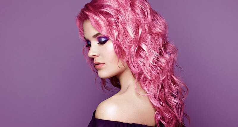 Kiểu tóc mì tôm nhuộm màu hồng pastel 