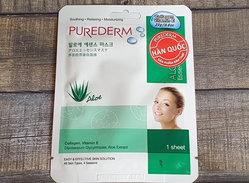 Purederm Aloe Essence Mask