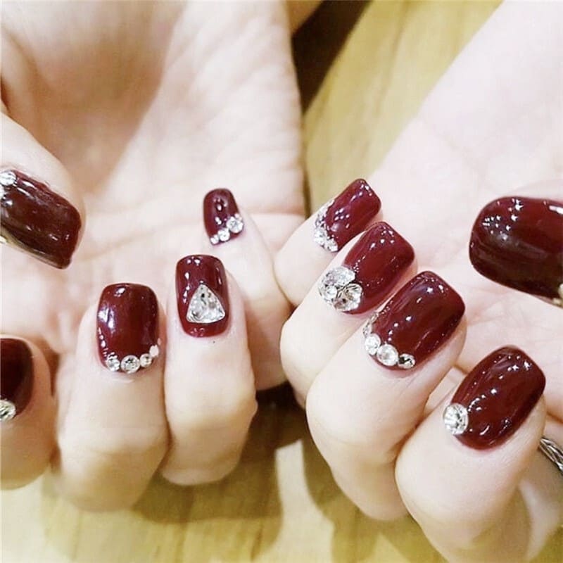 Tổng hợp mẫu nail màu đỏ đất thời thượng dành cho các quý cô  IVY moda