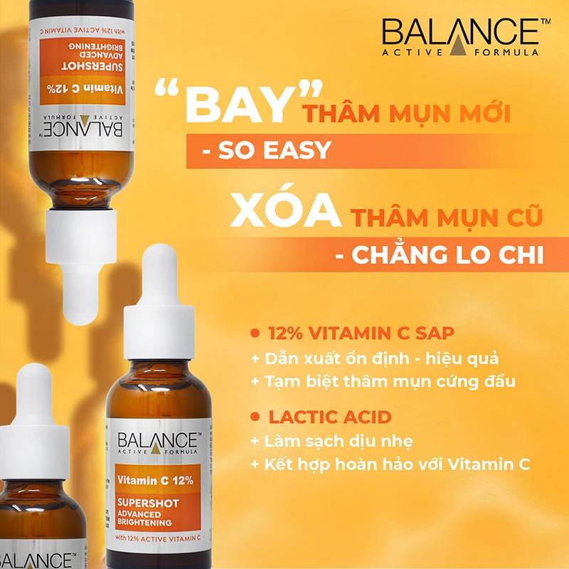  Serum cho da thường của Balance Vitamin C