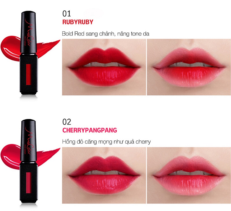 Son môi nước MuseColor Red label Lip Tint 
