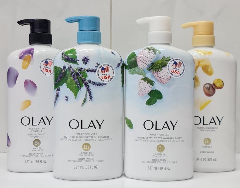 Olay Body Wash - Fresh Outlash Birch Water & Lavender