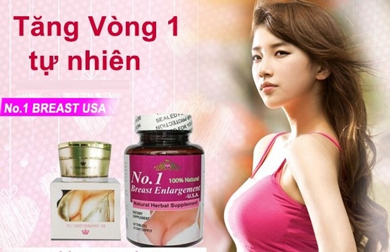 Thuốc nâng ngực No.1 Breast Enlargement USA