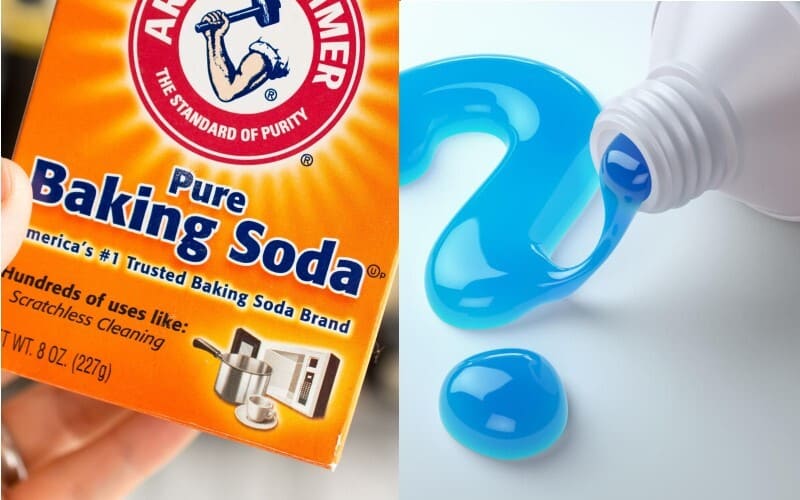 Cách trị hôi nách bằng baking soda kết hợp kem đánh răng