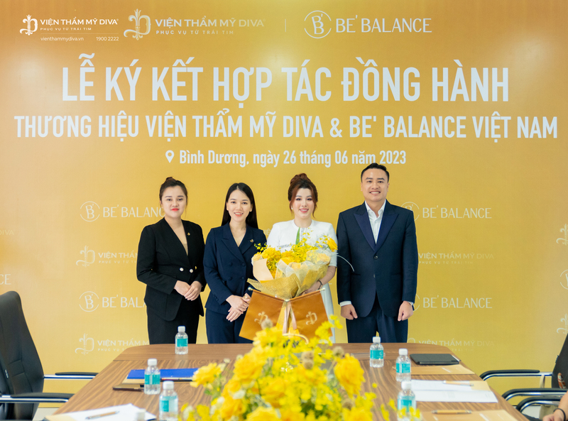 Viện thẩm mỹ DIVA ký kết hợp tác đồng hành thương hiệu cùng Be’Balance Việt Nam 6